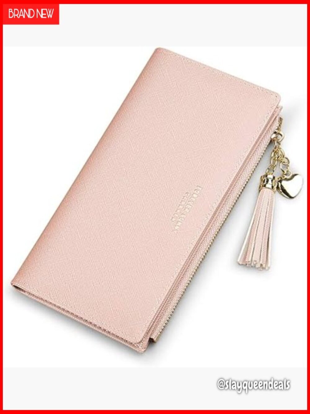 Slim RFID Blocking Leather Wallet with Phone Pocket, 11 Card Slots